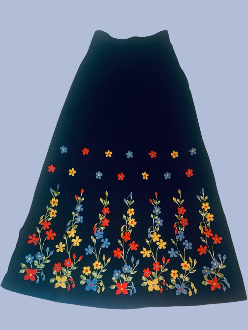 Black Mid-Century 2 Piece ‘Art to Wear’ Dressmaker Tel 26 Embroidered Suit - Picture 10 of 16